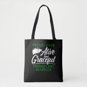 Tote Bag Orgue du guerrier de transplantation du foie fier