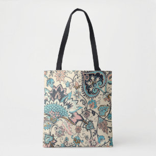 Tote Bag Oriental Paisley : Elégance Textile Stylisée.