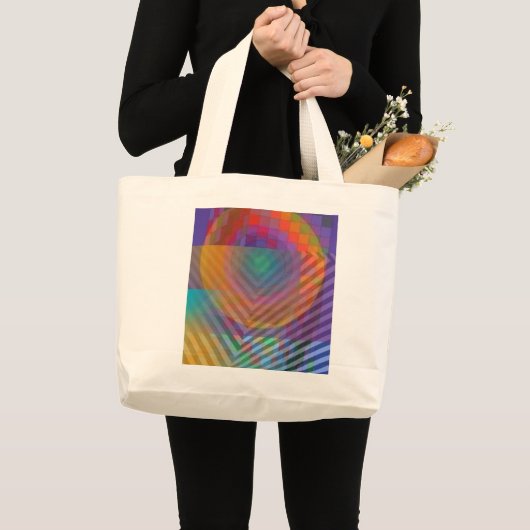 Tote bag original abstract design (Devant (produit))
