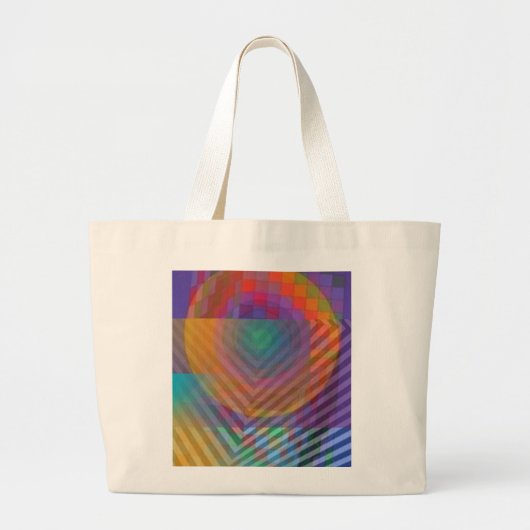 Tote bag original abstract design (Voorkant)