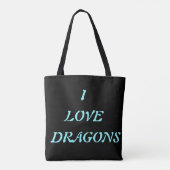 Tote bag original Dragon dans le style steampunk (Dos)