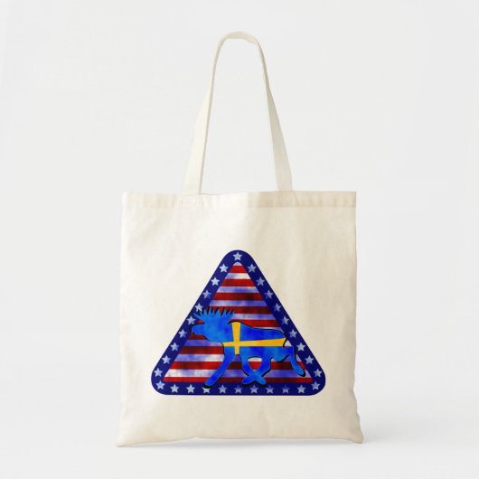 Tote Bag Orignaux Suédois-Américains (Devant)