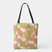Tote Bag Ornement avec des pommes (Dos)