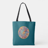 Tote Bag ornemental fleuri (Dos)