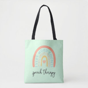 Tote Bag Orthophonie II - Chaque Mot Compte