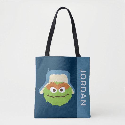 Tote Bag Oscar le visage du Tétras | Ajouter Votre Nom (Devant)