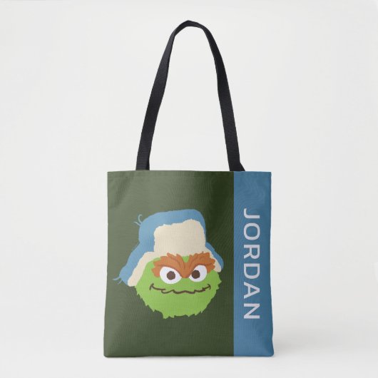 Tote Bag Oscar le visage du Tétras | Ajouter Votre Nom (Devant)
