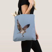 Tote Bag Osprey juvénile en vol (De près)