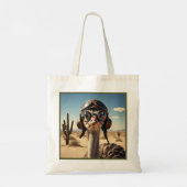 TOTE BAG " OSTRICH AVIATOR " (Dos)