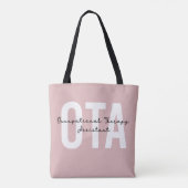 Tote Bag OTA Offres d'aide en ergothérapie (Dos)
