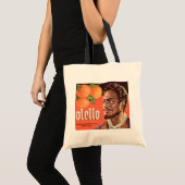 Tote Bag Otello Orange Étiquette (Devant (produit))