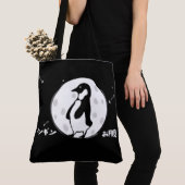 Tote Bag Otsukimi Pengin Fourre-tout (De près)