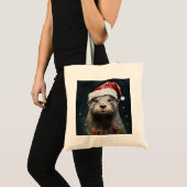 Tote Bag Otter de vacances (Devant (produit))