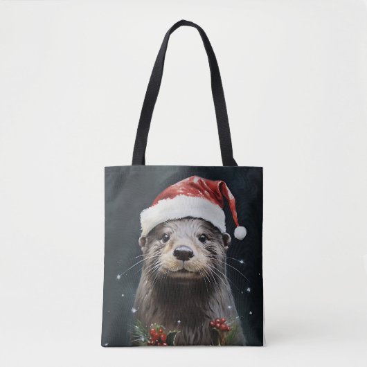 Tote Bag Otter de vacances (Devant)