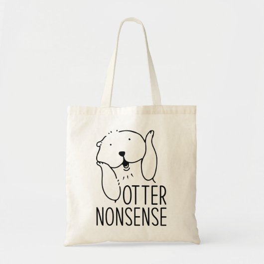 Tote Bag Otter Nonsense (Devant)