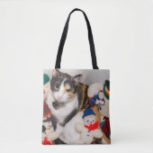Tote Bag Où Est Le Chat ? (Devant)