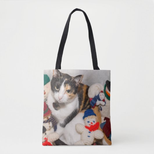 Tote Bag Où Est Le Chat ? (Devant)