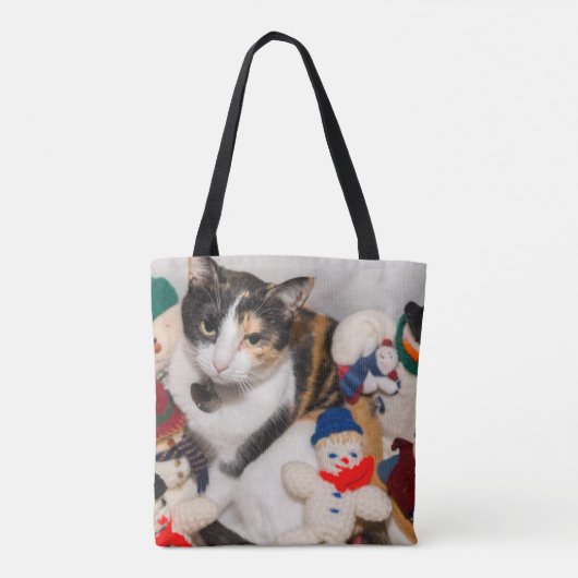 Tote Bag Où Est Le Chat ? (Dos)
