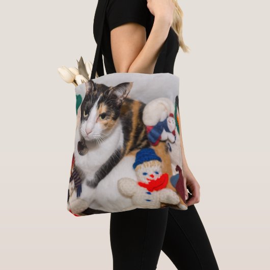 Tote Bag Où Est Le Chat ? (De près)