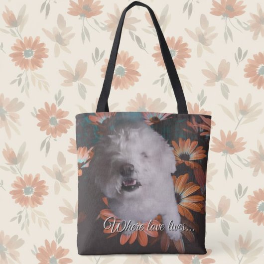 Tote Bag Où l'amour vit 