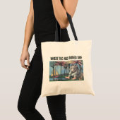 Tote Bag Où Sont Les Choses Sauvages | Couverture de livre (Devant (produit))