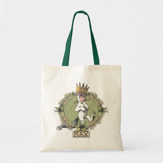 Tote Bag Où sont les monstres ? | Badge de Max (Devant)