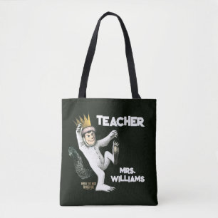 Tote Bag Où sont les monstres Teacher