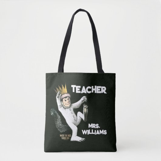 Tote Bag Où sont les monstres Teacher (Devant)