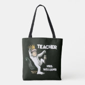 Tote Bag Où sont les monstres Teacher (Dos)