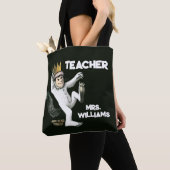 Tote Bag Où sont les monstres Teacher (De près)