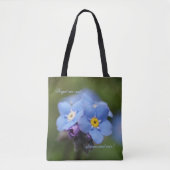 Tote Bag Oublie-moi pas pour toujours et jamais (Devant)