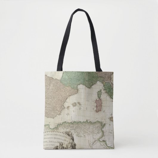 Tote Bag Ouest méditerranéen (Devant)