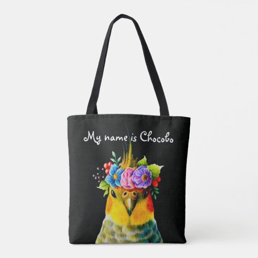 Tote Bag Oui, je suis adorable. (Dos)