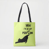 Tote Bag Oui! Je suis un chat (Devant)