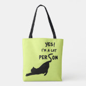 Tote Bag Oui! Je suis un chat (Dos)