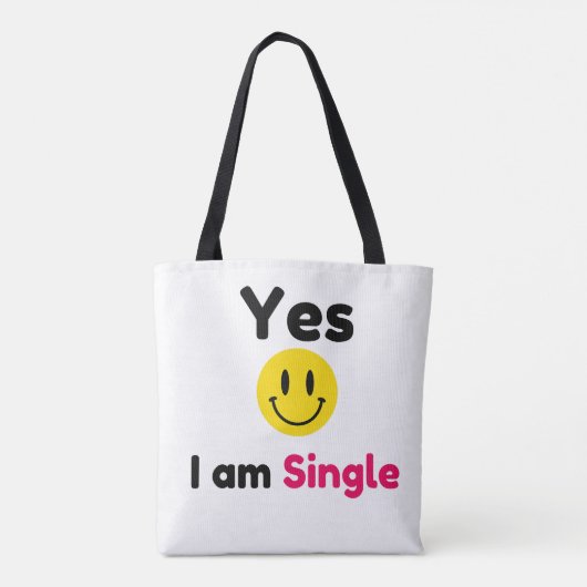 Tote Bag Oui, je suis une conception unique (Dos)