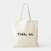 Tote Bag Oui, Non (Dos)