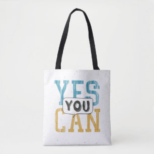 Tote Bag Oui vous pouvez