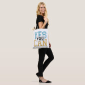 Tote Bag Oui vous pouvez (Sur le modèle)