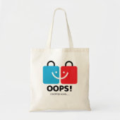 Tote Bag "Oups, J'Ai Encore Acheté" Amusant Moderne (Devant)