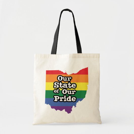 Tote Bag Our State of Our Pride Ohio (Devant)