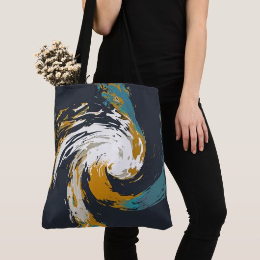 Tote Bag Ouragan Twirl (De près)