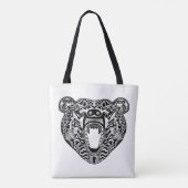 Tote Bag Ours 2 de style (Dos)