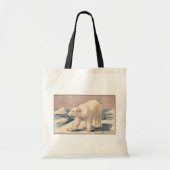 Tote Bag Ours blanc (Devant)
