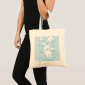 Tote Bag Ours blancs (Devant (produit))