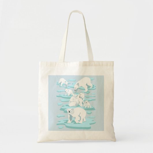 Tote Bag Ours blancs (Devant)