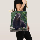 Tote Bag Ours Brown (De près)