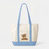Tote Bag Ours Brown de bébé (Devant)