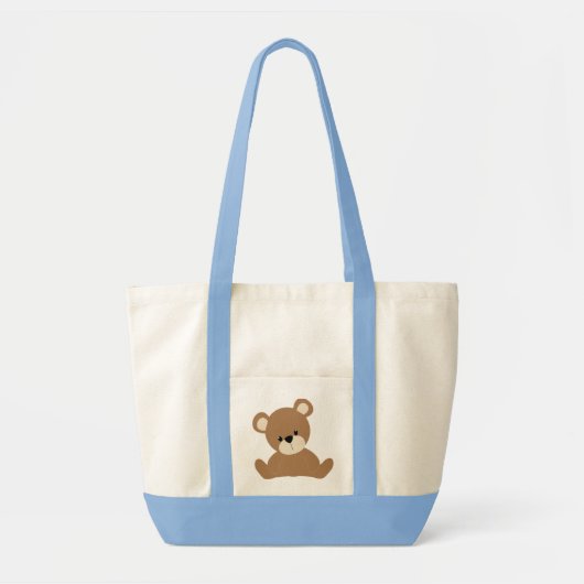 Tote Bag Ours Brown de bébé (Devant)