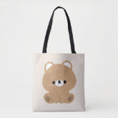 Tote Bag Ours Brown mignon (Devant)
